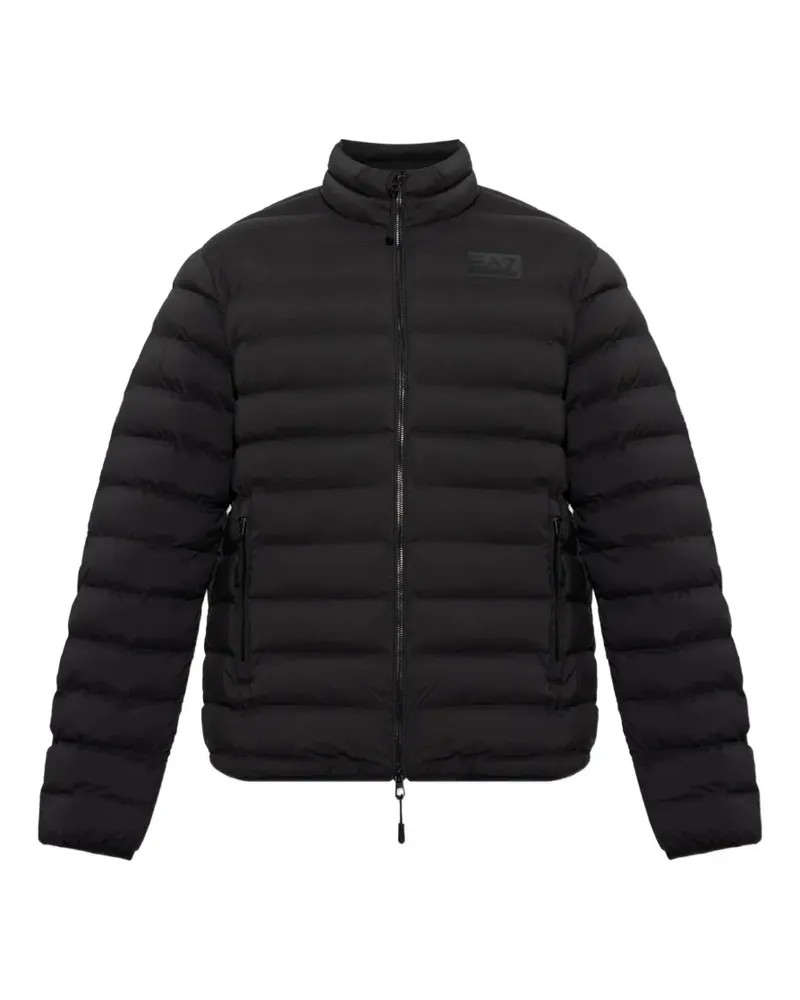 EA7 quilted jacket - Schwarz Schwarz