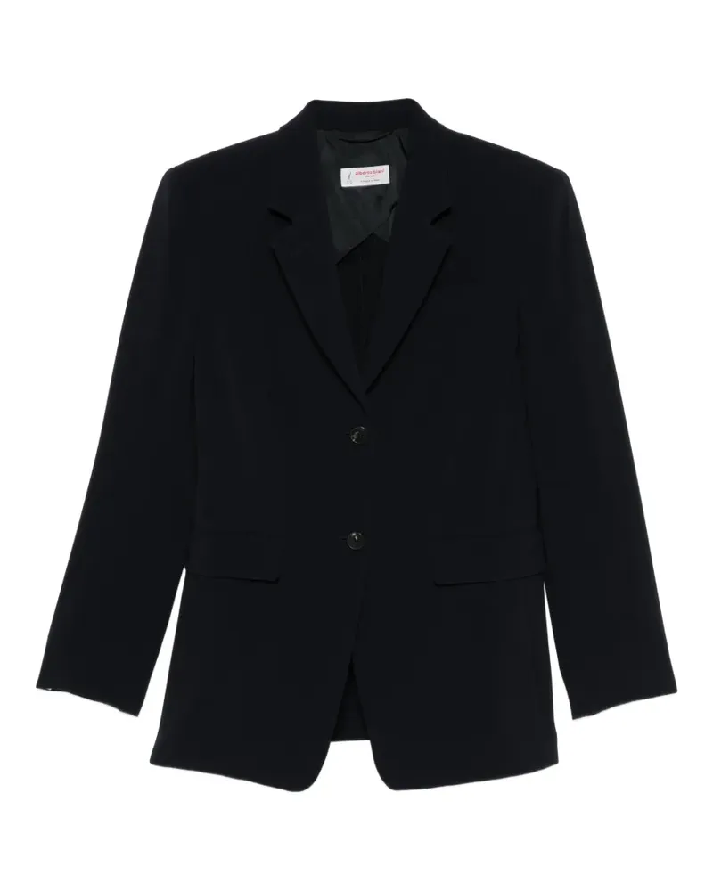 Alberto Biani classic-lapel patch-pocket blazer - Blau Blau