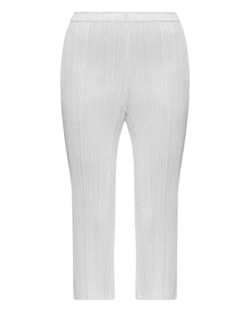 Issey Miyake Plissierte Hose - Grau Grau
