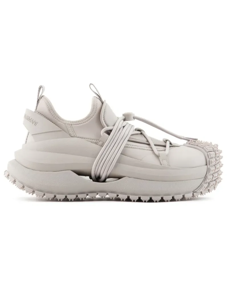 Emporio Armani Sneakers mit dicker Sohle - Nude Nude