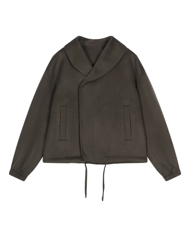 JNBY Double-Face-Jacke mit Schalkragen - Grau Grau