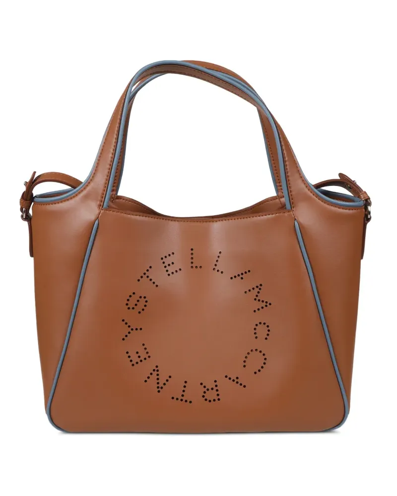 Stella McCartney Perforated shoulder bag - Braun Braun