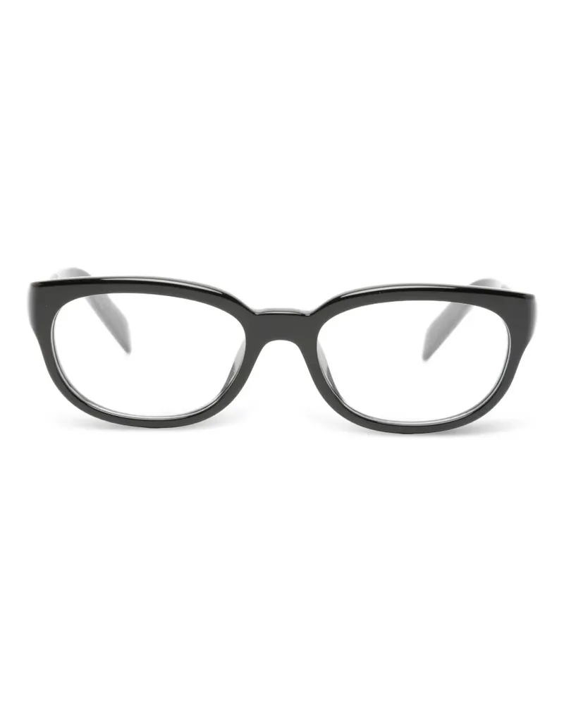 Prada Brille mit Cat-Eye-Gestell - Schwarz Schwarz