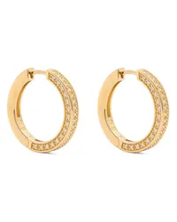 Tom Wood Nova medium hoop earrings Gold