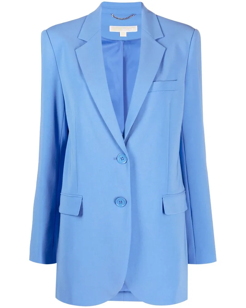 Michael Kors Blazer mit fallendem Revers - Blau Blau
