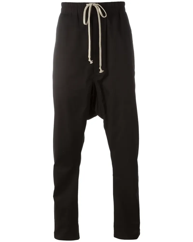 DRKSHDW by Rick Owens Jogginghose mit tiefem Schritt - Schwarz Schwarz