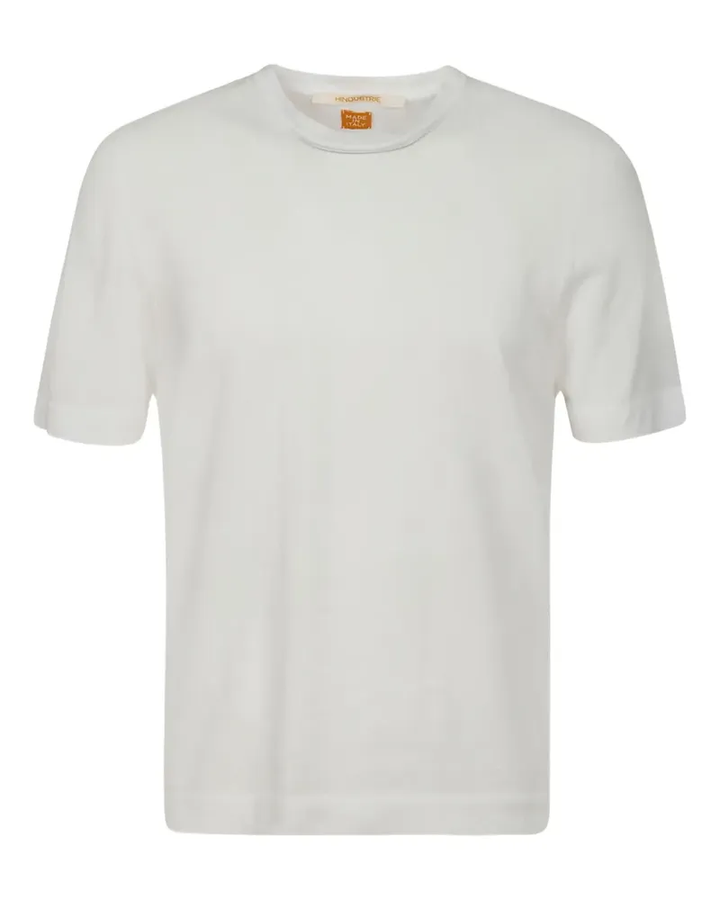 Alpha Industries T-Shirt mit rundem Ausschnitt - Weiß Weiß