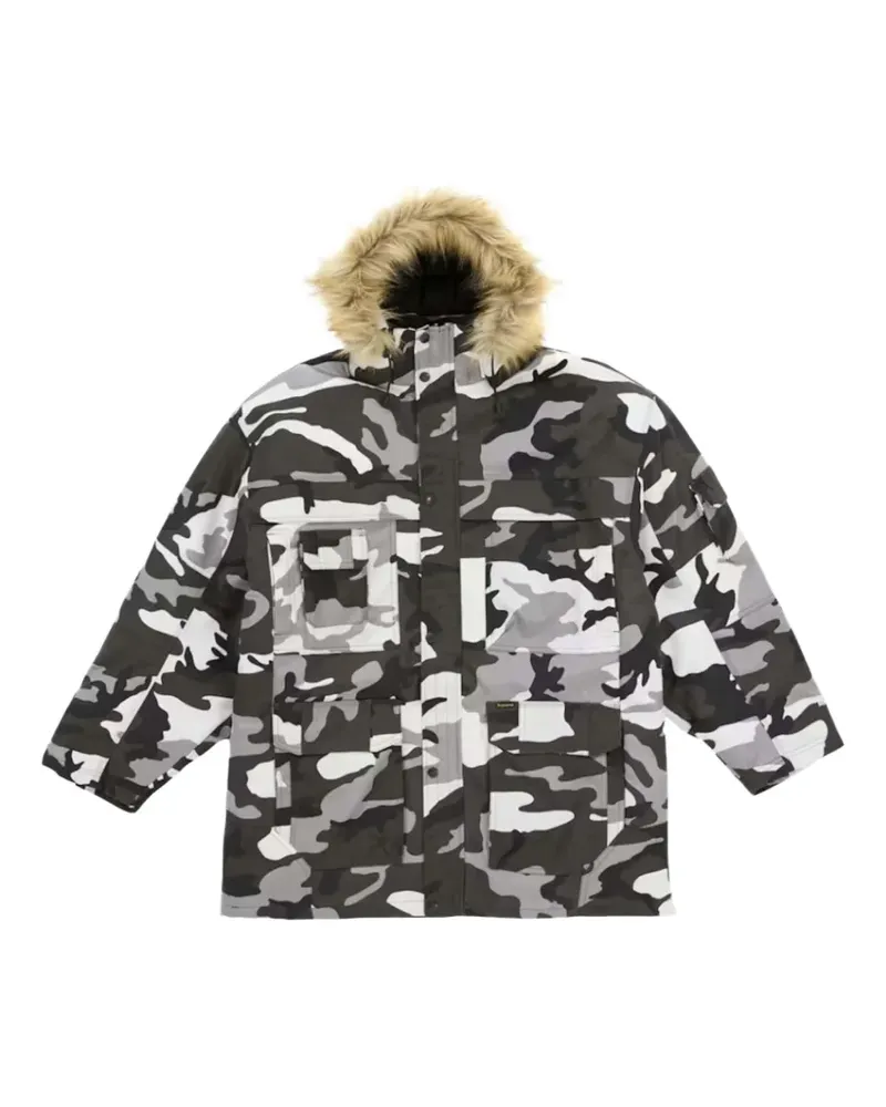 Supreme Being Cordura Smorkel Jacke mit Camouflage-Print - Weiß Weiß