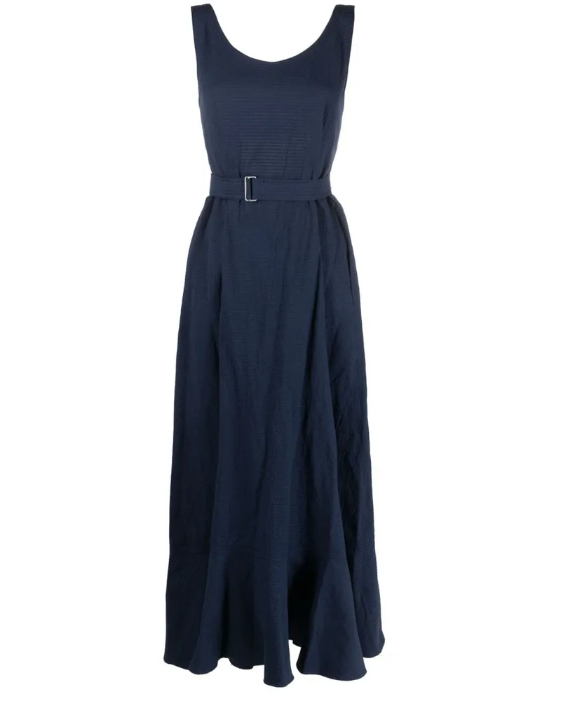 Kenzo Midikleid mit offenem Rücken - Blau Blau