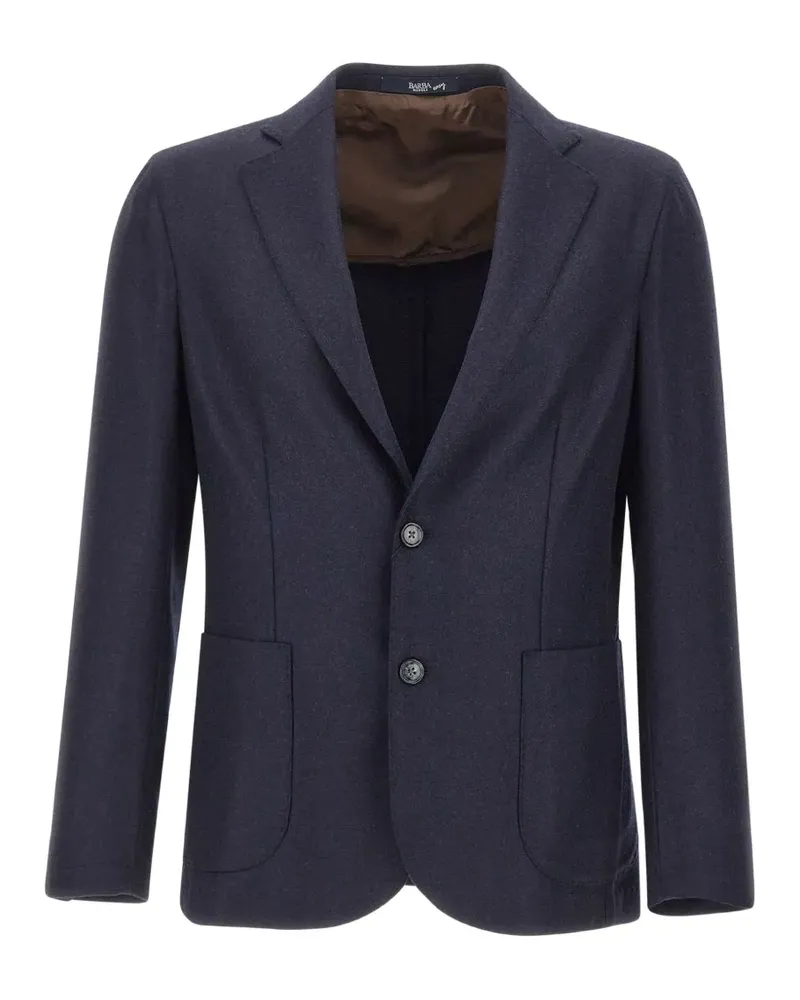 BARBA Easy J Mono Sakko - Blau Blau