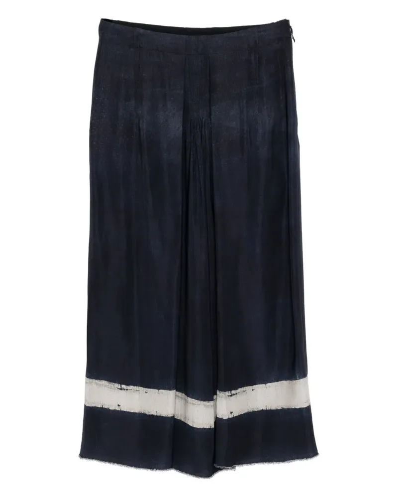 Ziggy Chen Rock mit Print - Blau Blau