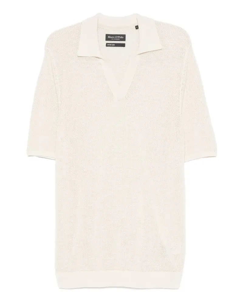 Marc O'Polo Gestricktes T-Shirt - Nude Nude