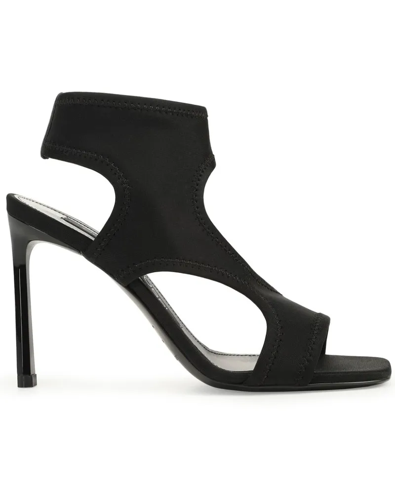 Sergio Rossi Jane Sandalen 95mm - Schwarz Schwarz