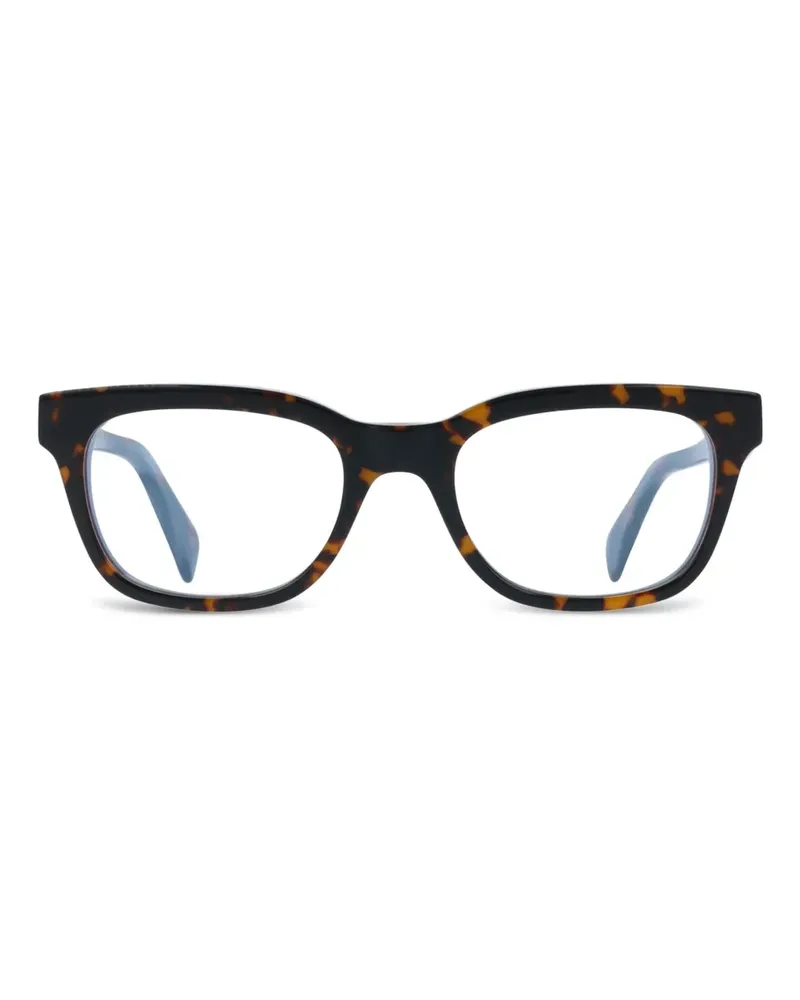 Paul Smith Brille mit eckigem Gestell - Braun Braun
