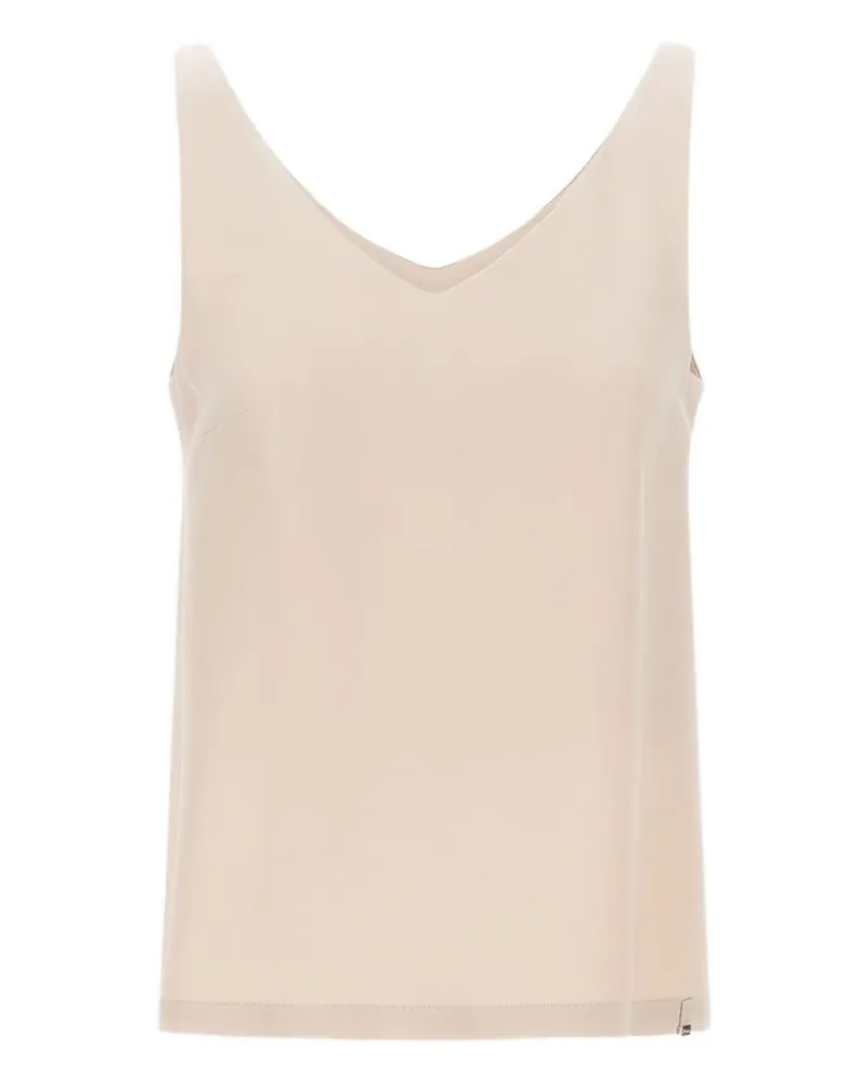Herno Ärmelloses Top mit V-Ausschnitt - Nude Nude