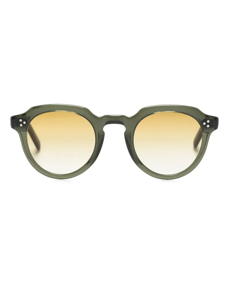 MOSCOT Gavolt Sun Sonnenbrille mit rundem Gestell - Grün Grün