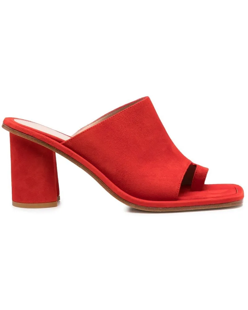 Scarosso Gwen Mules 85mm - Rot Rot