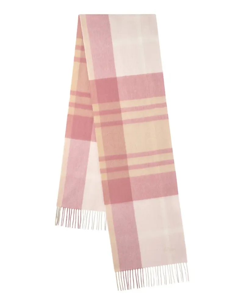 Mulberry Schal mit Karomuster - Rosa Rosa