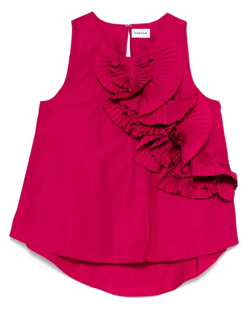 P.A.R.O.S.H. P.A.R.O H. Pimpy Bluse - 042 PINK 042