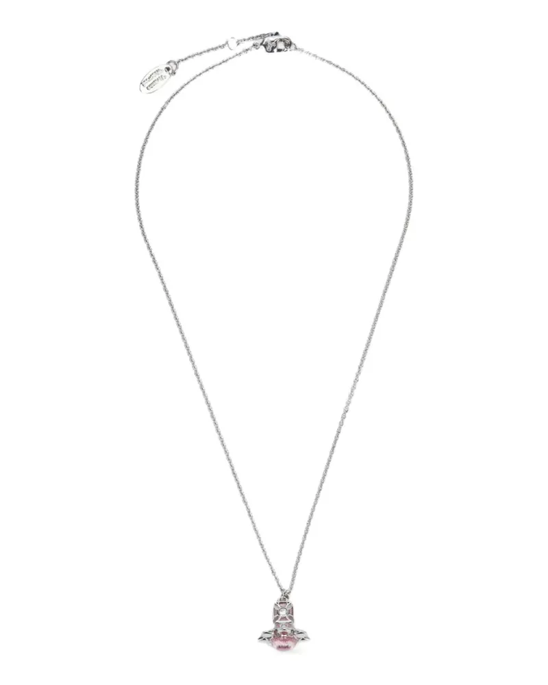 Vivienne Westwood Capucine Halskette mit Anhänger - Silber Silber