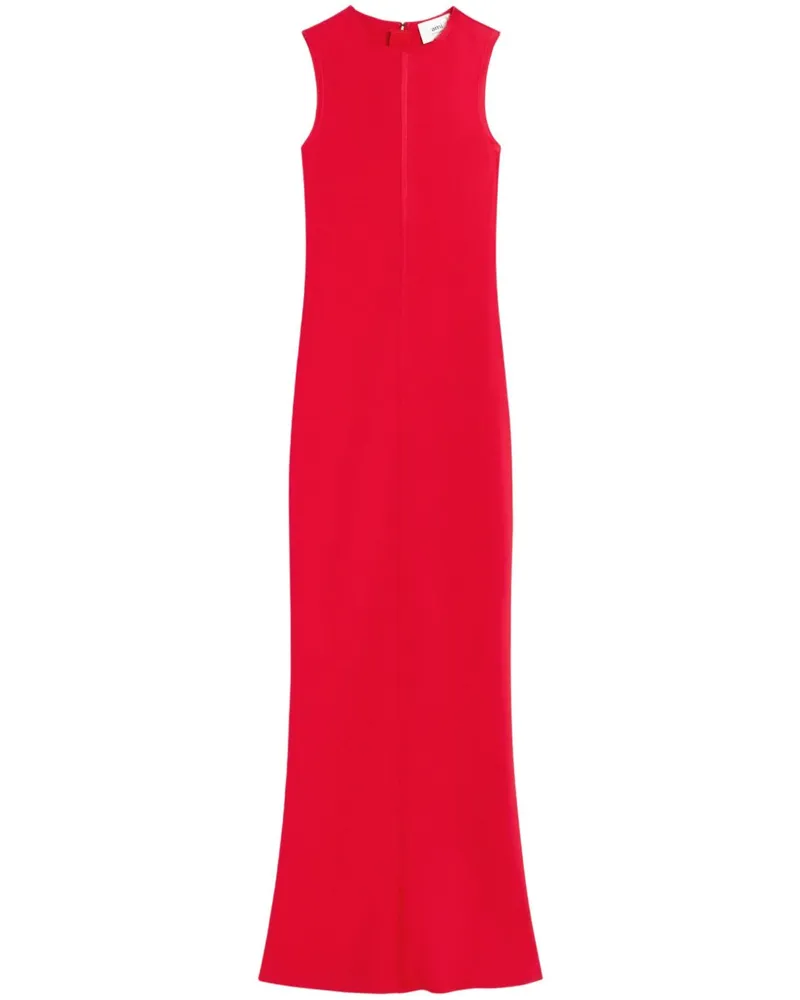 AMI Paris Ärmelloses Maxikleid - Rot Rot