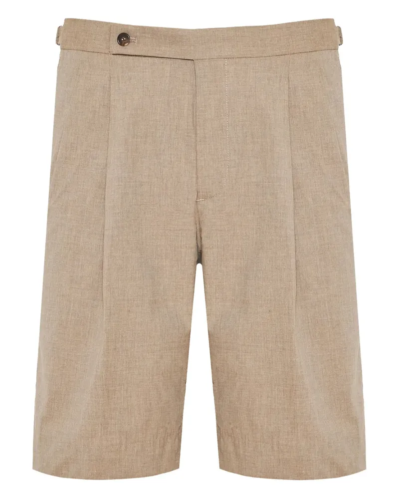 Incotex Shorts mit Bundfalten - Nude Nude
