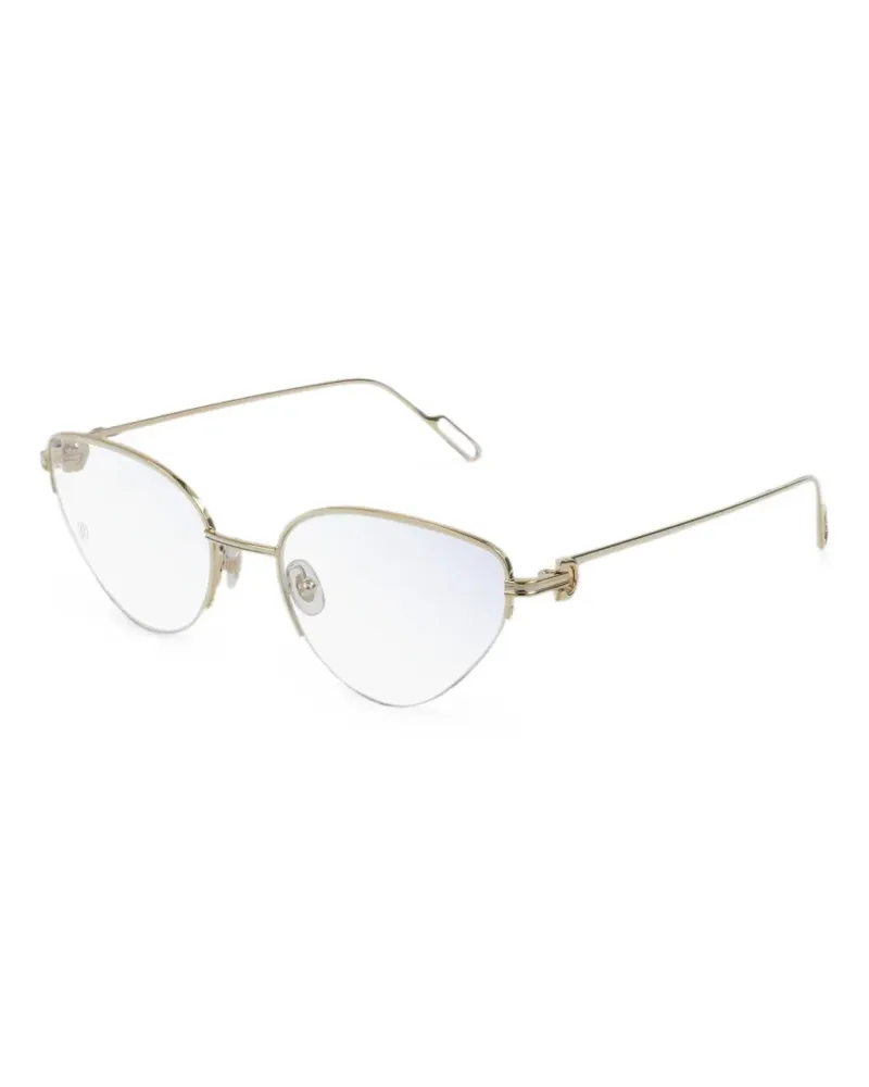 Cartier C de Cartier cat-eye glasses - Gold Gold