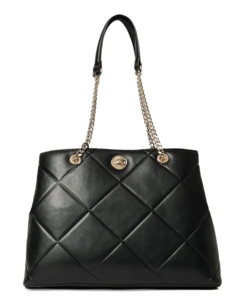 Twin-Set Gesteppte Tote Bag - Schwarz Schwarz