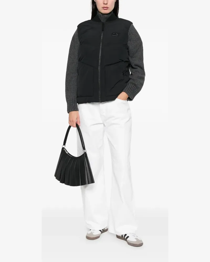 AlphaTauri Obion V1.Y9.02 Weste mit Reißverschluss - Schwarz Schwarz