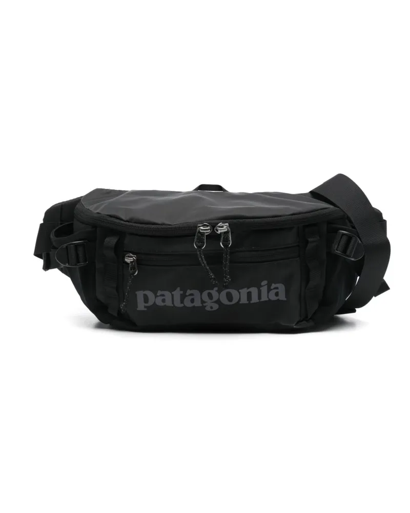 Patagonia Gürteltasche mit Logo-Print - Schwarz Schwarz