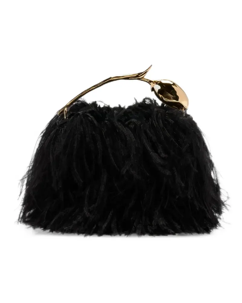 Erdem Mini Bloom Tote Bag - Schwarz Schwarz
