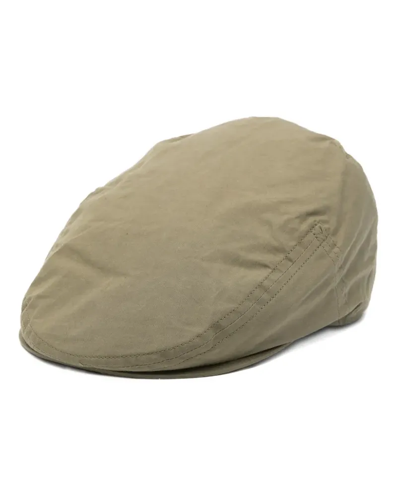 Barbour logo-patch flat cap - Grün Grün