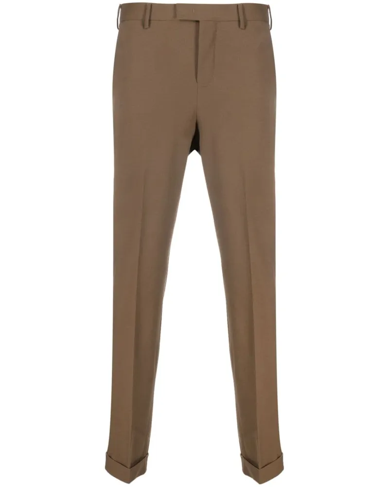 PT TORINO Klassische Straight-Leg-Hose - Braun Braun