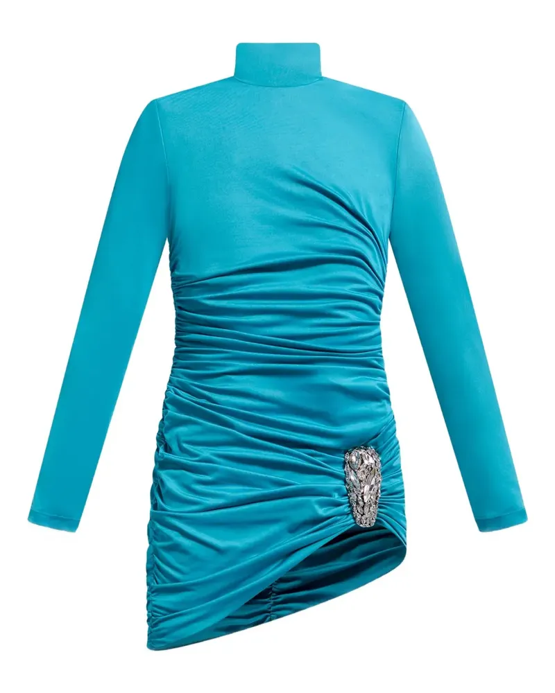 Area Kristallverziertes Kleid - Blau Blau