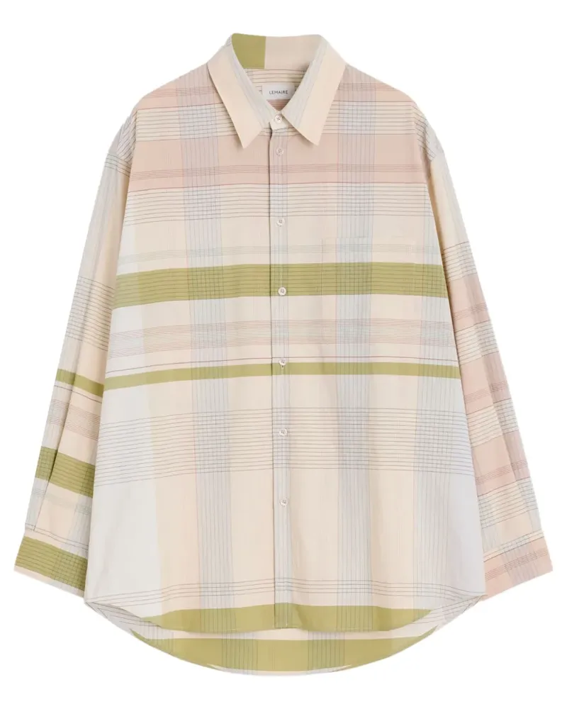 Christophe Lemaire Kariertes Hemd - Nude Nude