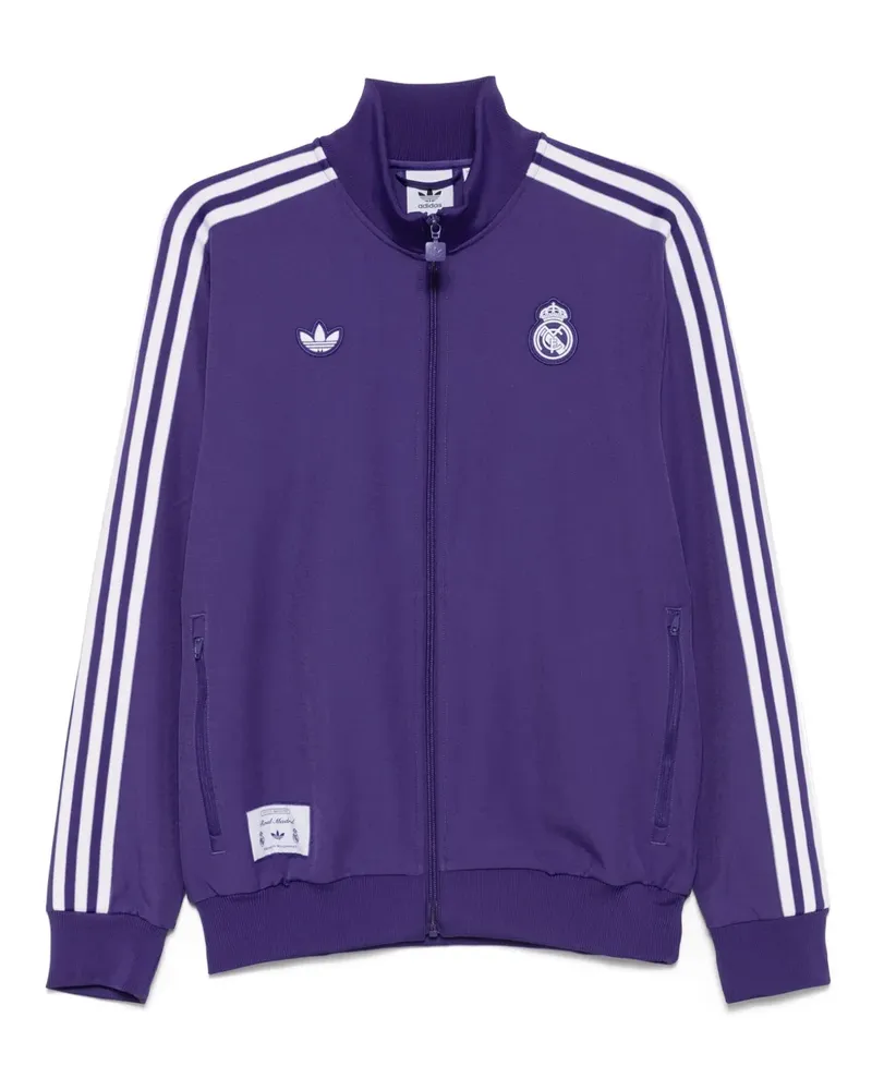 adidas x Real Madrid Terrace Icons Sportjacke - Violett Violett