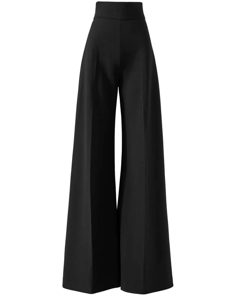 Carolina Herrera New York Hose mit weitem Bein - Schwarz Schwarz