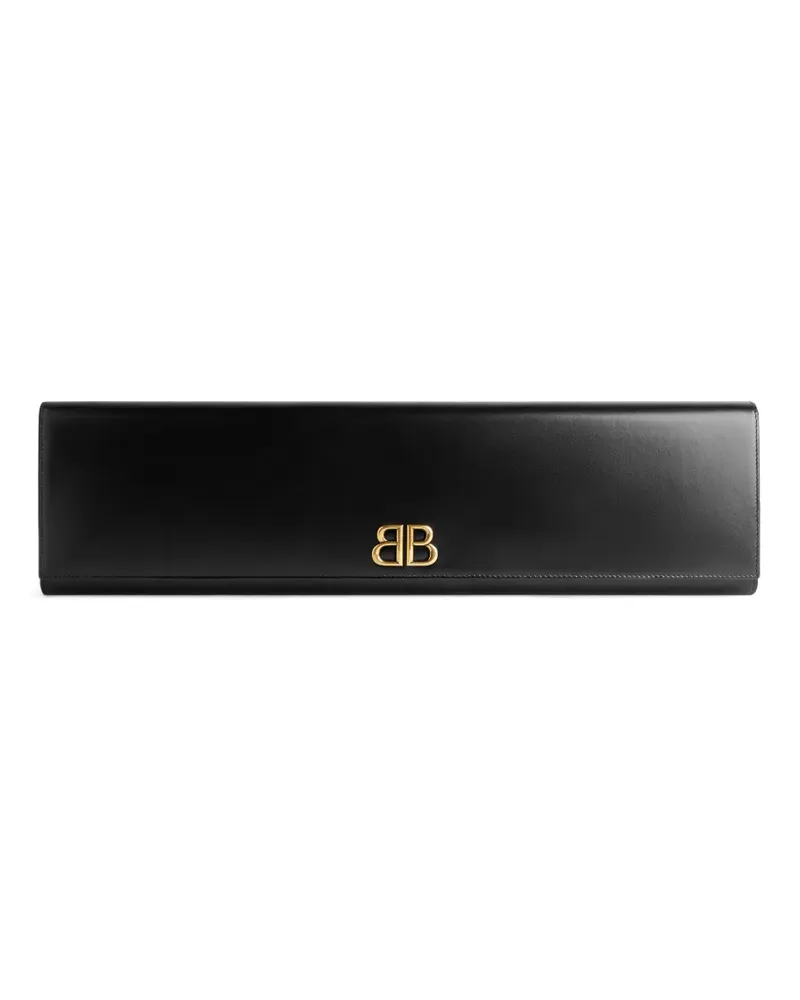 Balenciaga Verzierte Clutch - Schwarz Schwarz