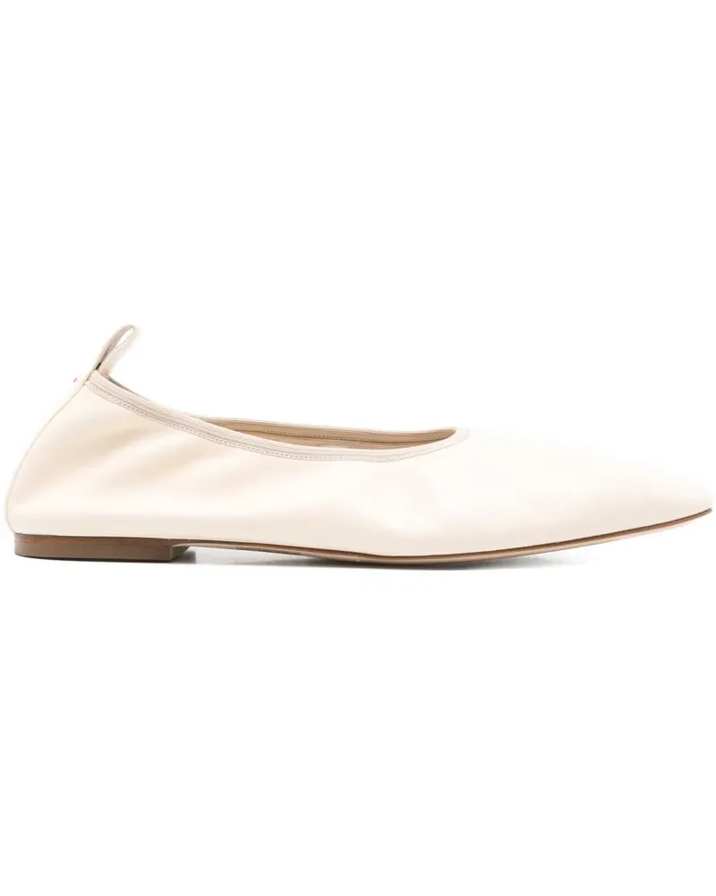 aeyde Nomi Ballerinas - Weiß Weiß
