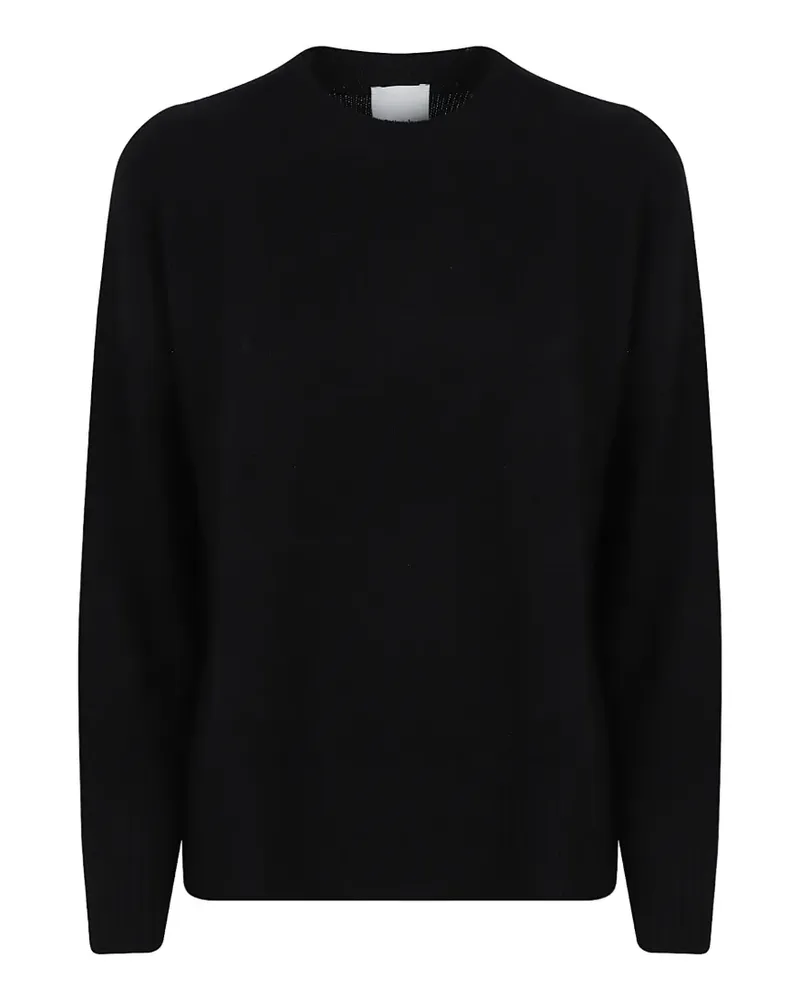 ALLUDE crew-neck cashmere sweater - Schwarz Schwarz