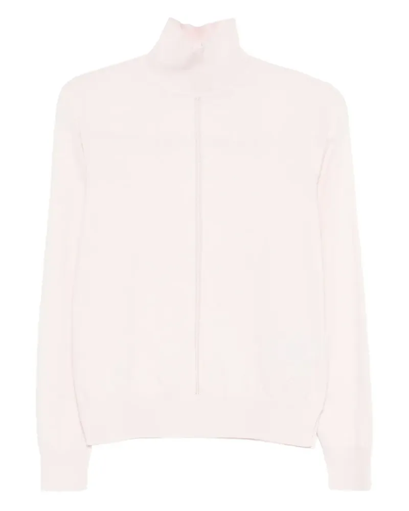 HUGO BOSS Rollkragenpullover mit Detail - Rosa Rosa