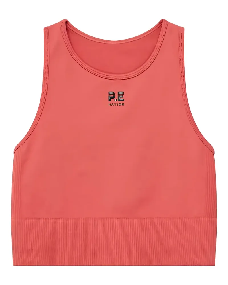 P.E. NATION Nahtloses Restore Tanktop - Rot Rot