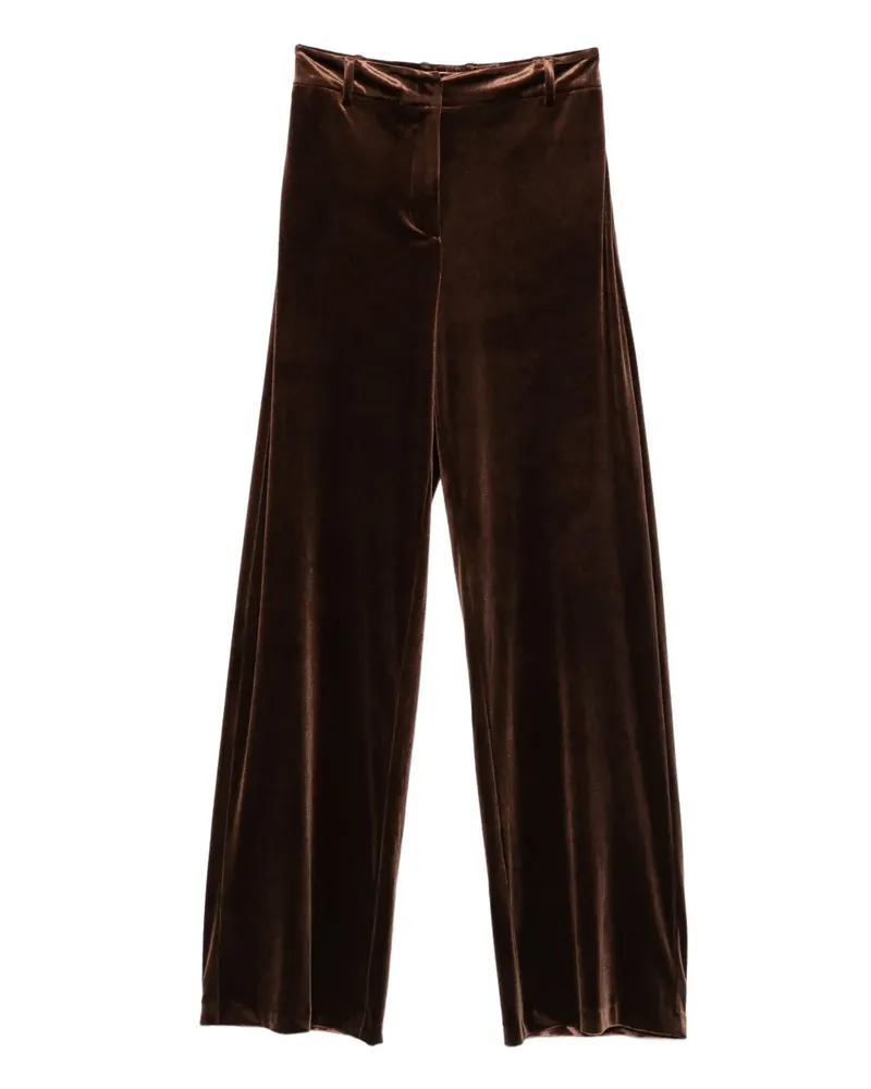 CENERE GB Hose aus Samt - Braun Braun