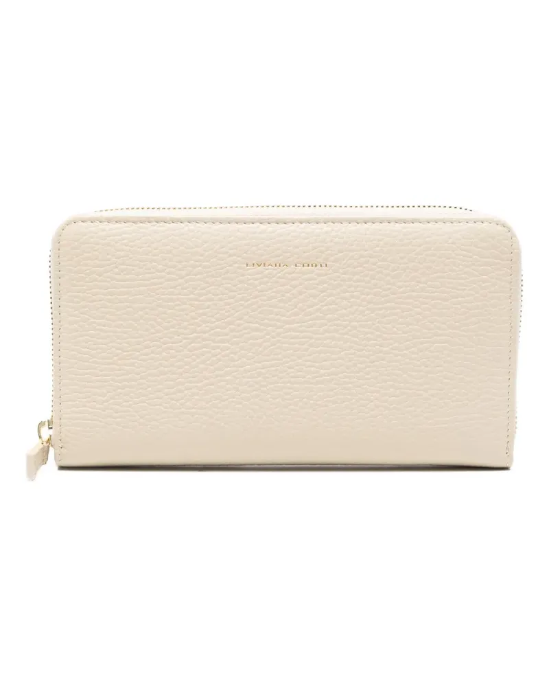 Liviana Conti zip-around wallet - Nude Nude