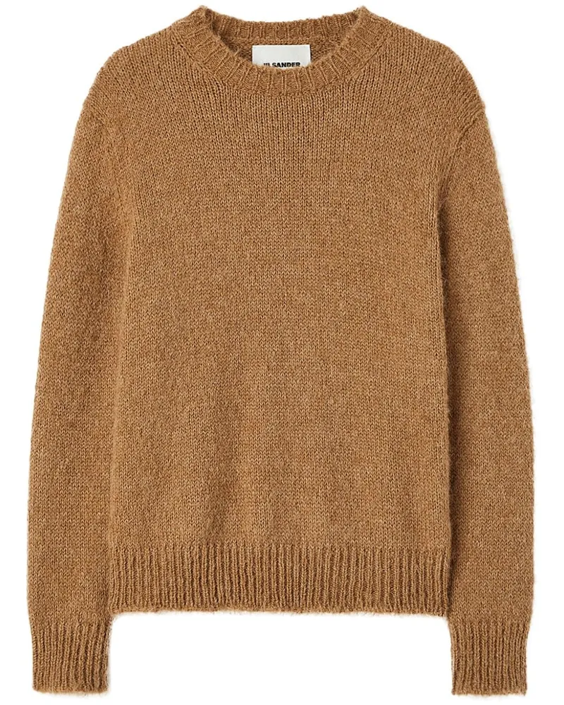 Jil Sander Pullover mit rundem Ausschnitt - Braun Braun
