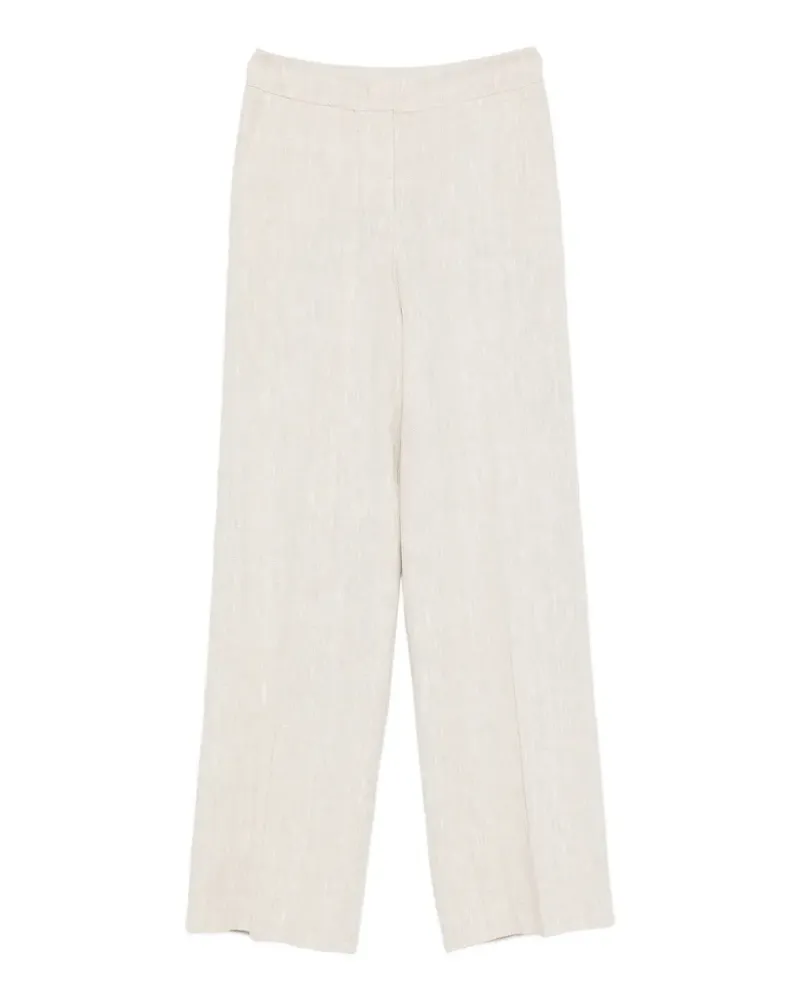 VIA MASINI 80 Hose mit weitem Bein - Nude Nude