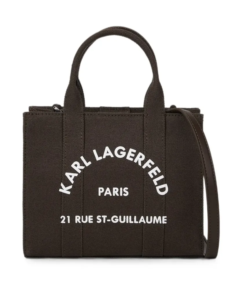 Karl Lagerfeld Mini Rue St-Guillaume Tote Bag - Braun Braun