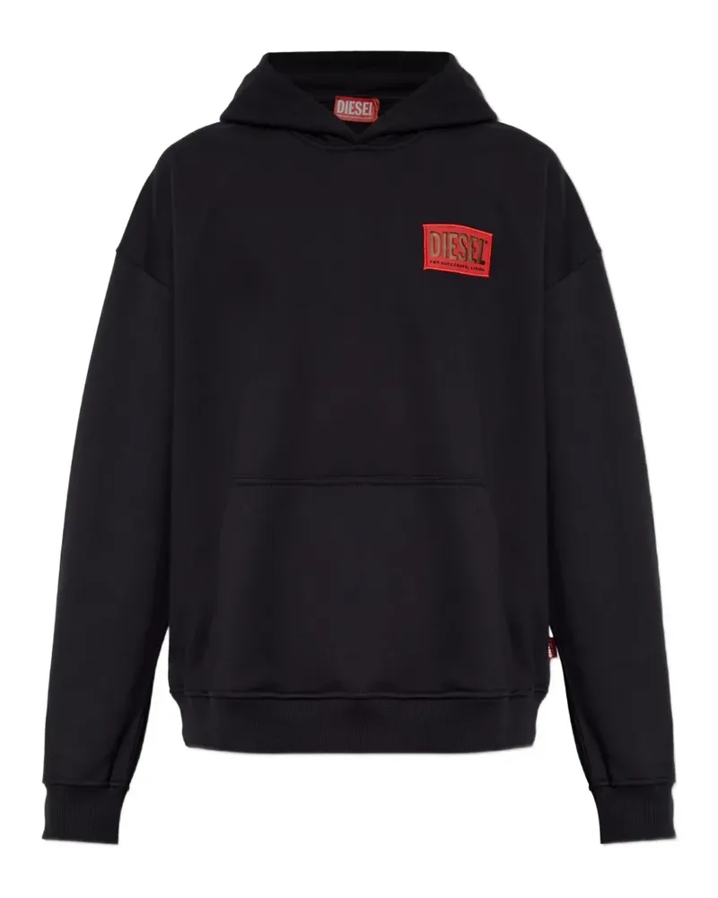Diesel S-Boxt-Hood-S1 Hoodie - Schwarz Schwarz