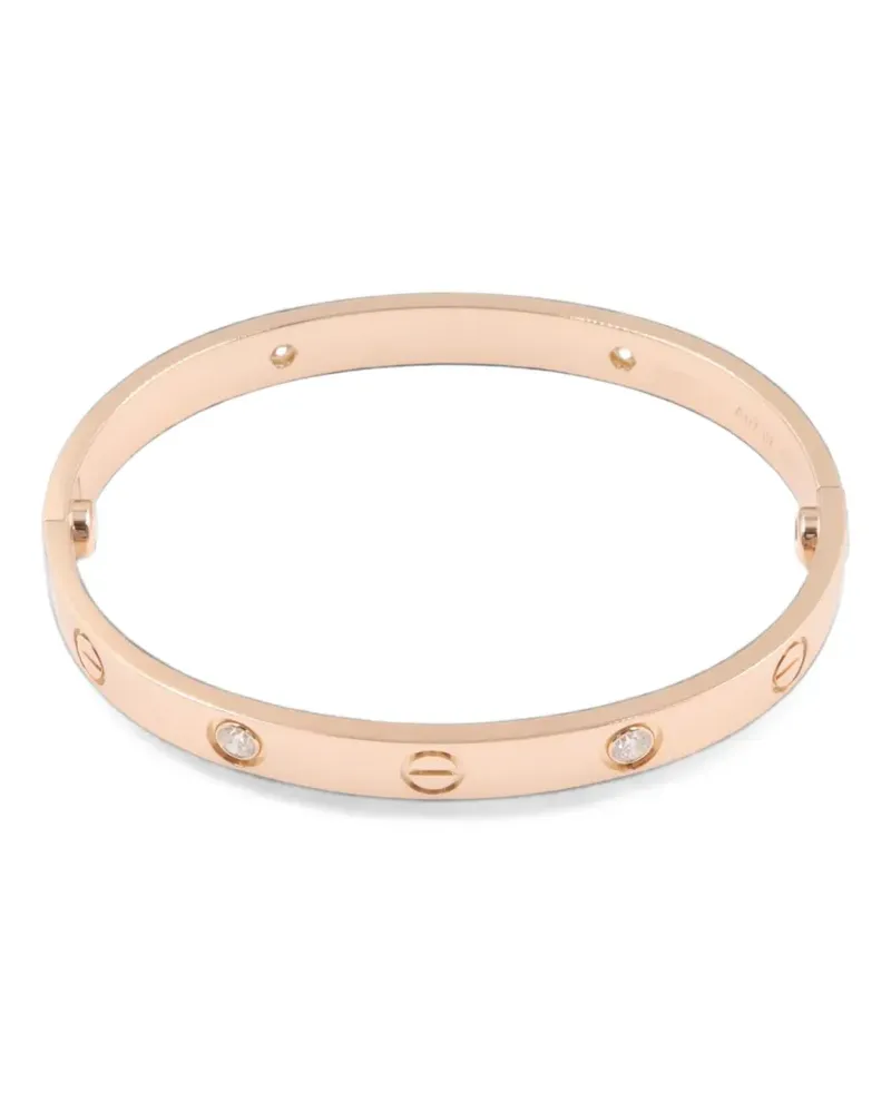 Cartier 2010s Love Armband mit Diamant - Rosa Rosa