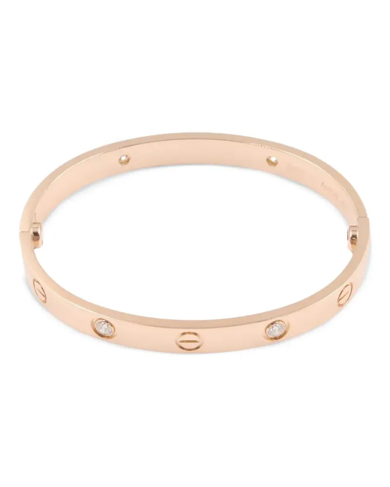 Cartier 2010s Love Armband mit Diamant - Rosa Rosa